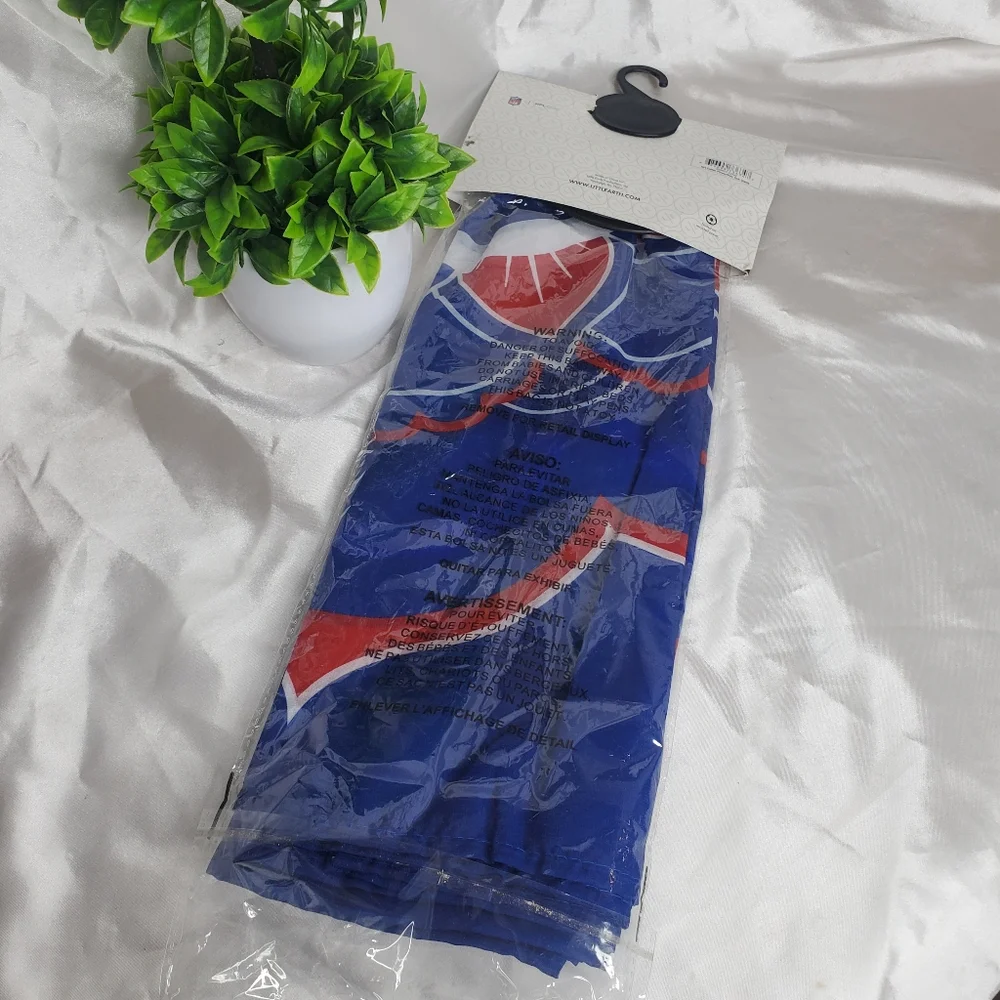 NFL Little Earth Flower New York Giants Caftan Coverup One Size NWT